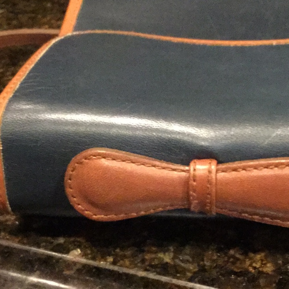 Leather vintage partners classic purse satchel office travel business market - Picture 5 of 12